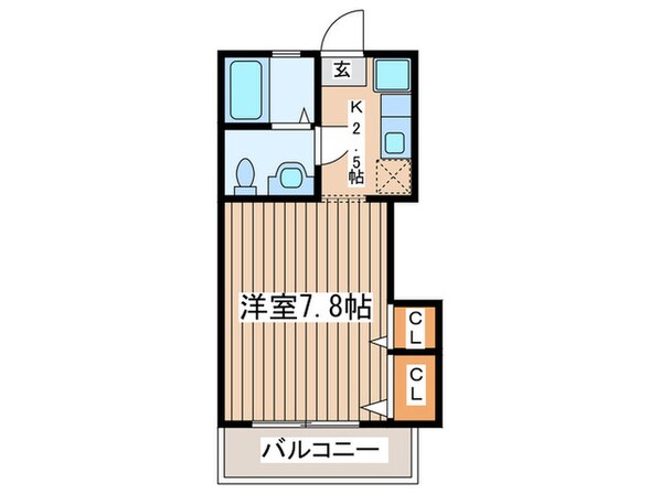 シルヴァンスクエアの物件間取画像